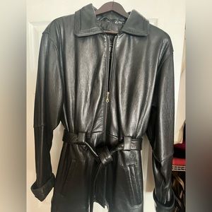 Real Black Leather Jacket